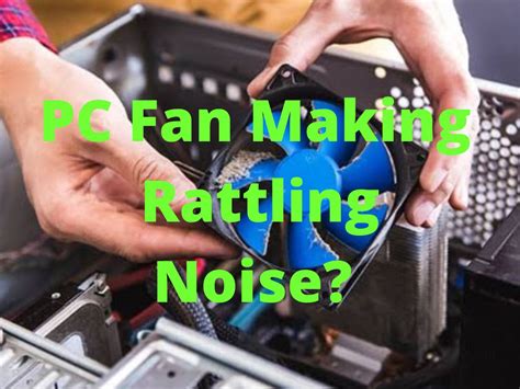 SOLVED: Why fan is making loud noise when it rotates 